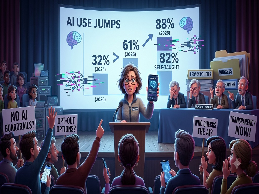The Unlicensed Teachers Flying Your Kid's AI Classroom