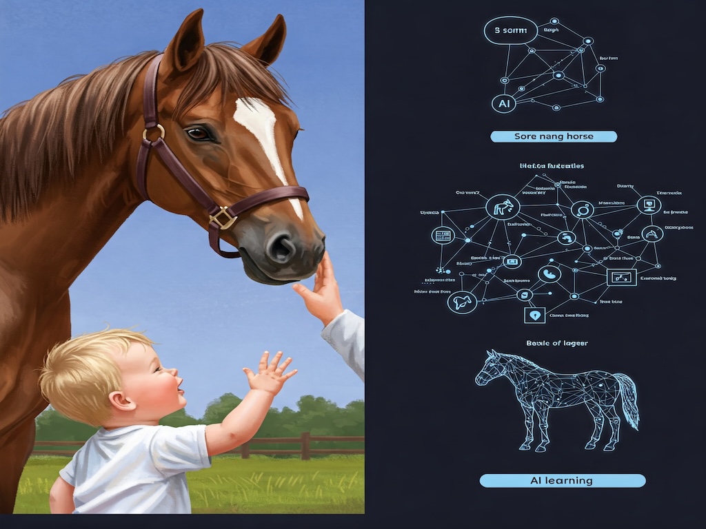 How Toddlers and AI Learn to Recognize a Horse — And Why It Matters