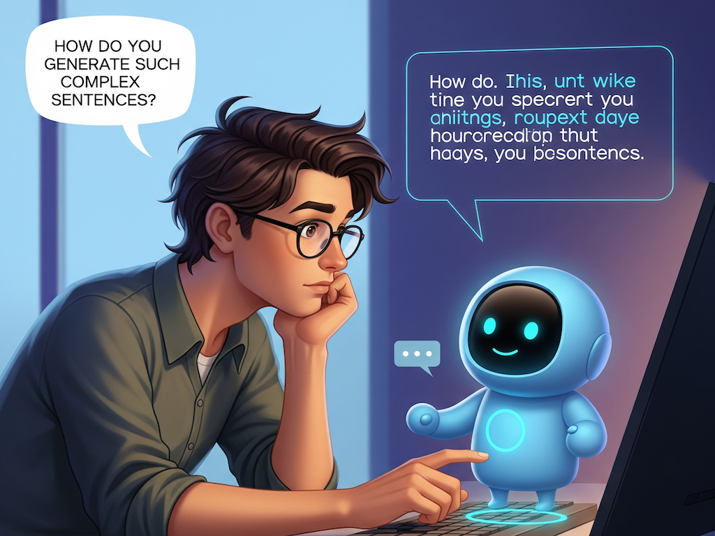 How Does Generative AI Put Together a Sentence?