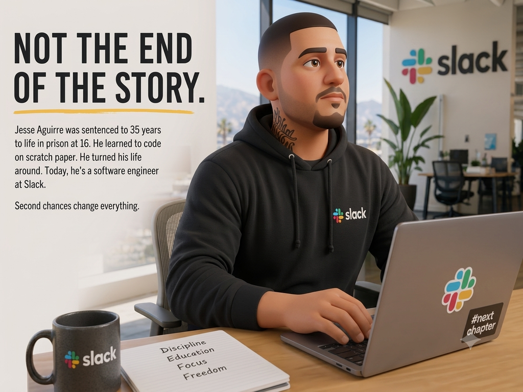 From a Life Sentence at 16 to Software Engineer at Slack — Before the IPO